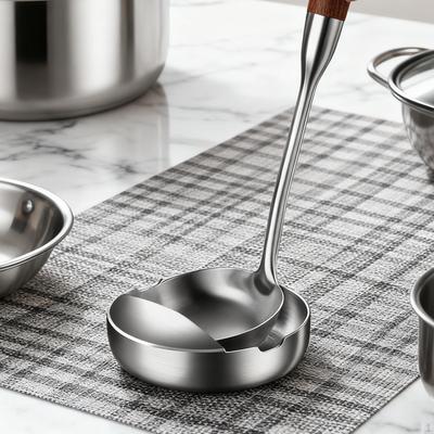 Подставка под ложку из нержавеющей стали, миска для закусок, компактный современный держатель, половник для верхней части кухни