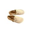 Sheepskin Version~ Genuine Leather Can Be Stepped On with One Pedal, Heel Buckle Straps, Single Shoes, Lazy Birken Women's Shoes, Boken Loafers, S