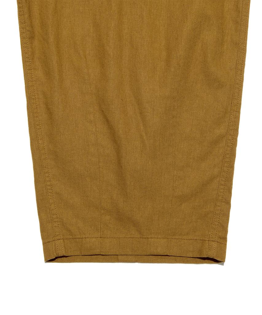 LEE Linen Webbing Belt Balloon Pants Brown
