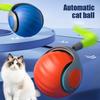 2Pcs Interactive Cat Ball Toy USB Rechargeable Rolling Ball Two Speed Modes
