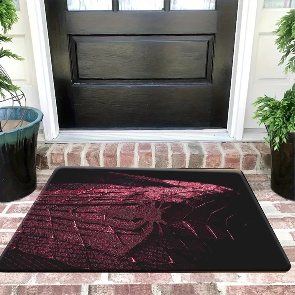 1pc Flannel Rug Marvel Superheroes Bathroom Mat, Multiple Sizes, Multi-functional for Daily Use, Suitable for Bathroom, Entran