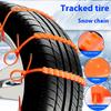 10/20PcsHot Selling Car Specific Thick Plastic Anti-skid Chains Do Not Damage Tire Ties Van and Sedan Universal Snow Tire Chains