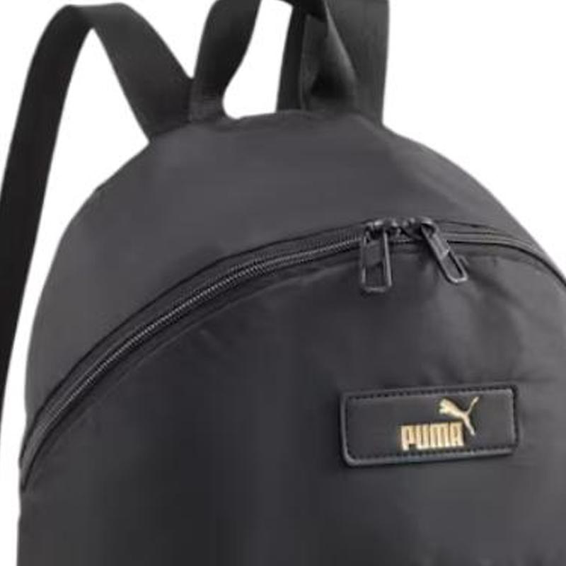 New PUMA Recycled Polyester Backpack Unisex Black 090645_01