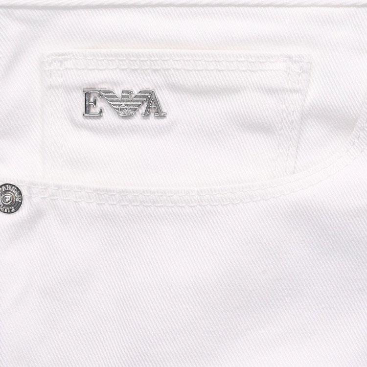EMPORIO ARMANI SS22 Jeans Men's White 8N1J061-NJ9Z-0101