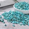 Crushed Natural Turquoise Stone for Purification, Demagnetization, and Decoration In Fish Tanks, Flower Pots, or Buddha Offerings