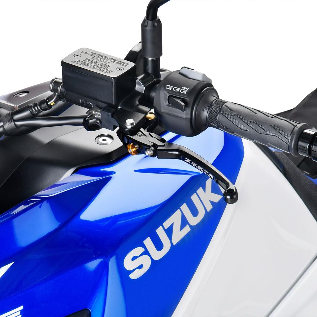 Рычаг сцепления ZETA RACING Pilot Black Bandit, складной, из высокопрочного алюминиевого сплава, регулировка положения рычага, 20, автоматическая система возврата рычага, Dirtfreak