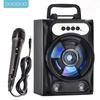 Portable Size Bluetooth Speaker Wireless Sound System Bass Stereo with LED Light Wireless Outdoor Sport Travel