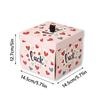 Multicolor Flying Butterfly Gift Box Paper Auto Expand Exploding Gift Box Wind Up Mechanism Novelty Present Box
