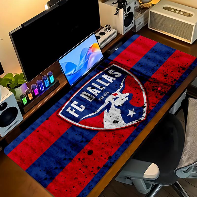 FC Dallas Print Cushion Non-slip Laptop Tablet Big Mousepad XXL Mat Mini PC Playmat With Lock edge