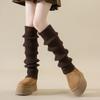 Женская осенне-зимняя мода Новые толстые теплые вязаные чулки