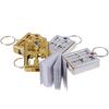 Mini Holy Bible Keychain Religious Christian Jesus Cross Key Chain Keyring