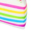 Simulated Cake Squeeze Toy Anxiety Relief Slow Rising Rainbow Cake Stress Toy Portable Fake Food Decompression Tools