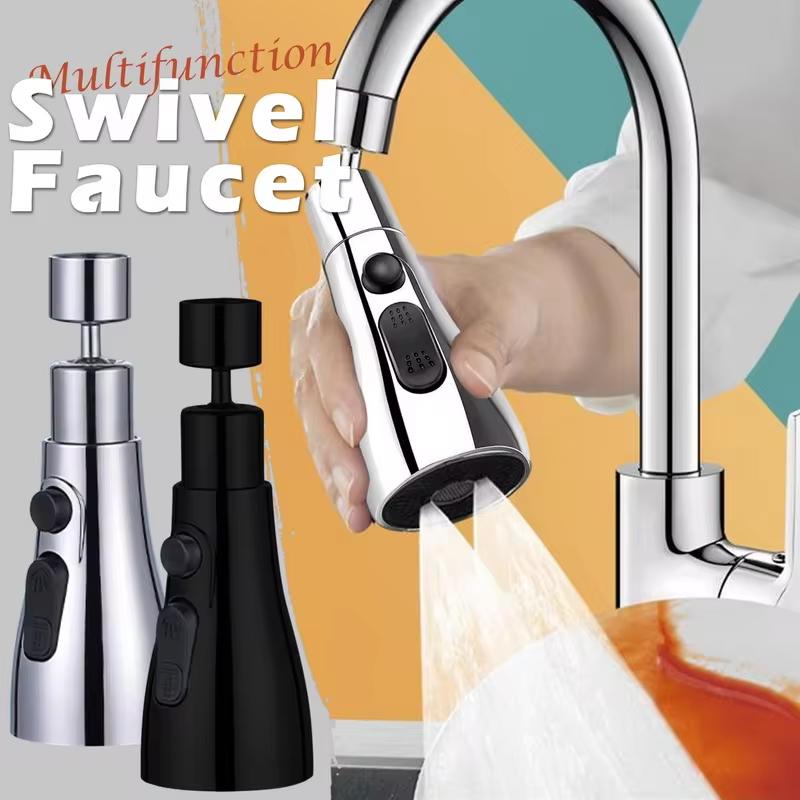 New Faucet Extender 360° Universal Rotate Extension Splash Proof Aerator 3 Modes Kitchen Sink Accessory Water Tap Bubbler Nozzle