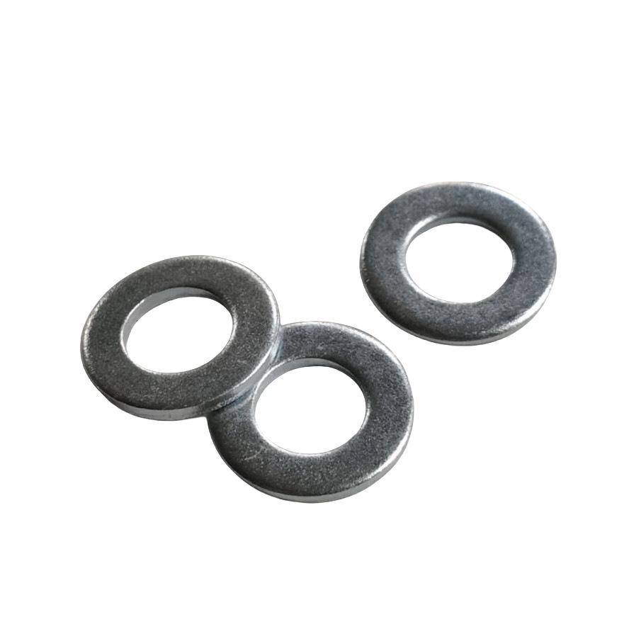 Galvanized/Stainless Steel Flat Washer Spacer - Sizes: M3, M4, M5, M6, M8, M10, M12