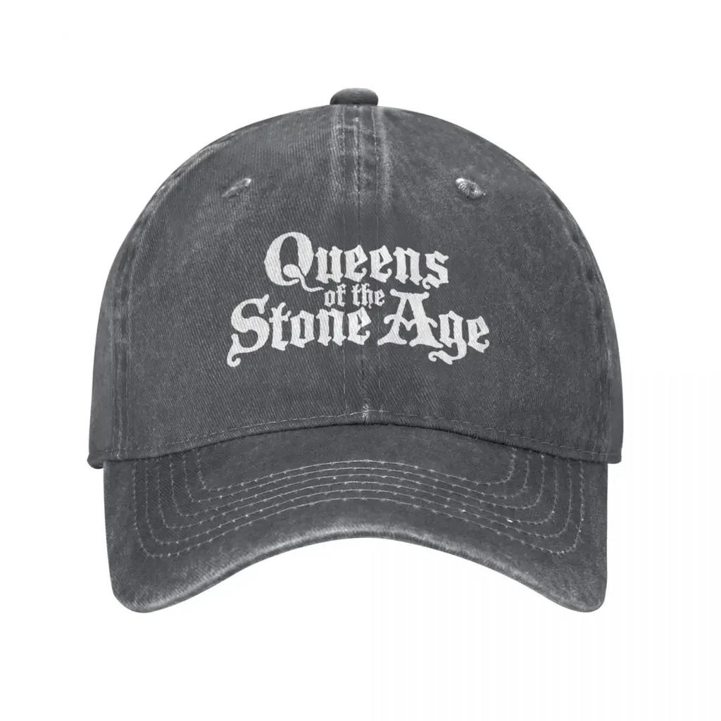 Queens Of Stone Age Baseball Cap American Unisex Men Sun-Proof Trucker Hat Spring Vintage Running Hippie Baseball Caps