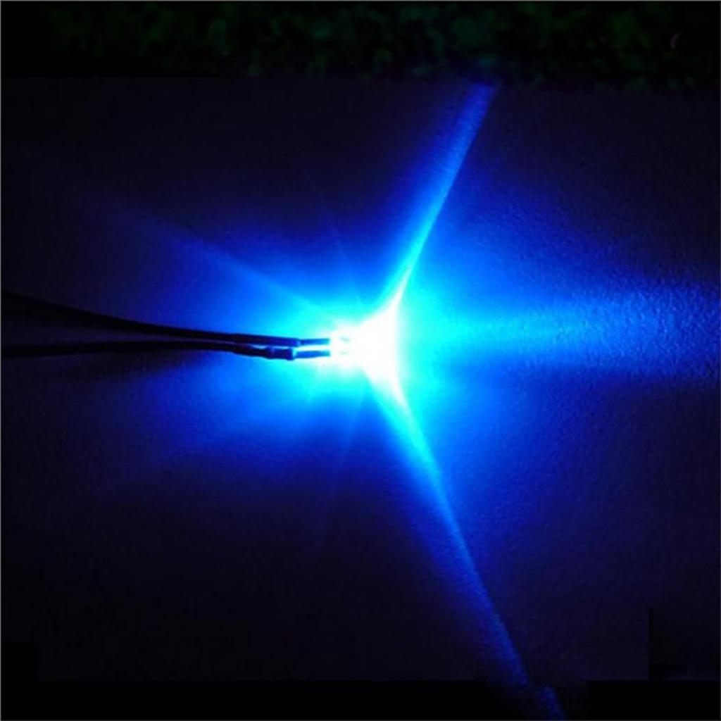 10Pcs 3mm LED Lamp Cable Bulb Pre-wired DC Emitting Diode Light