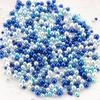 Жемчужные россыпи скрапбукинг декор смешанный размер подарки круглые бусины DIY ремесло 500 шт швейные принадлежности ручной работы без отверстия ABS Approg/lot бусины