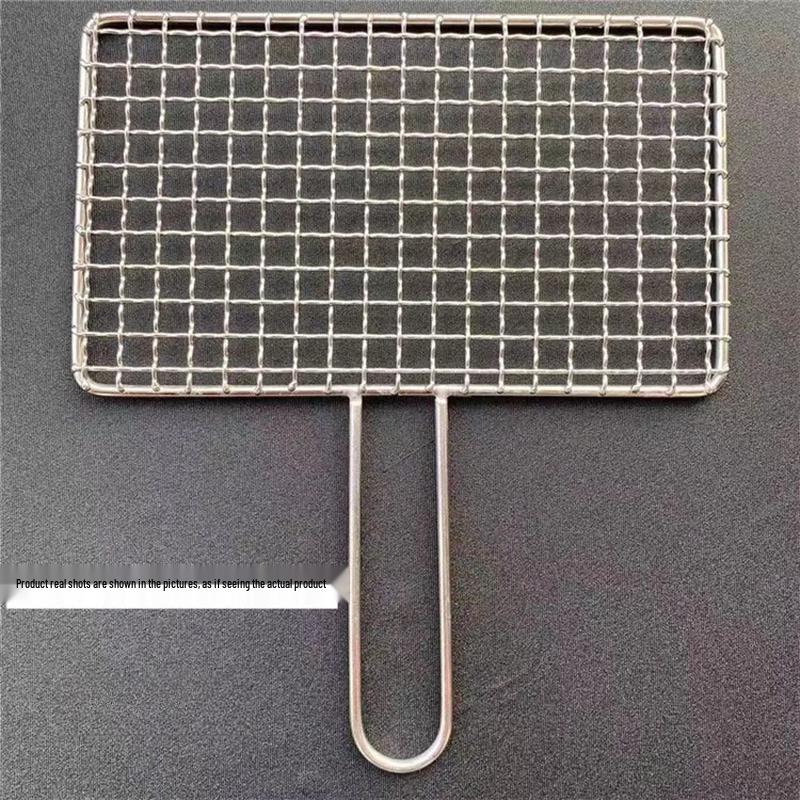 Rectangular BBQ Grilling Basket with Handle