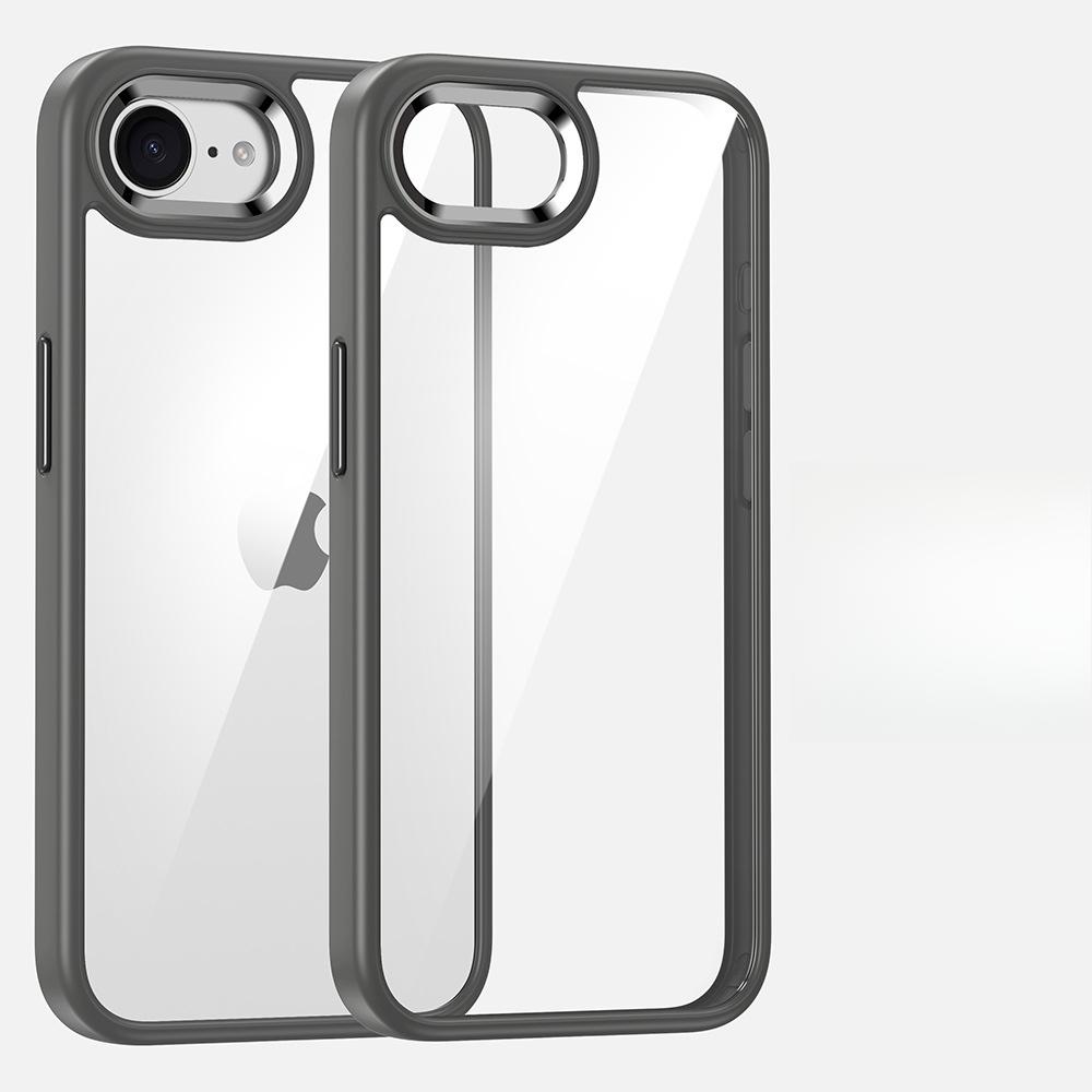 Применимо к iPhone16E Металлический объектив Прозрачный чехол для мобильного телефона Apple 16e Простой чехол для защиты от падений «Орлиный глаз»