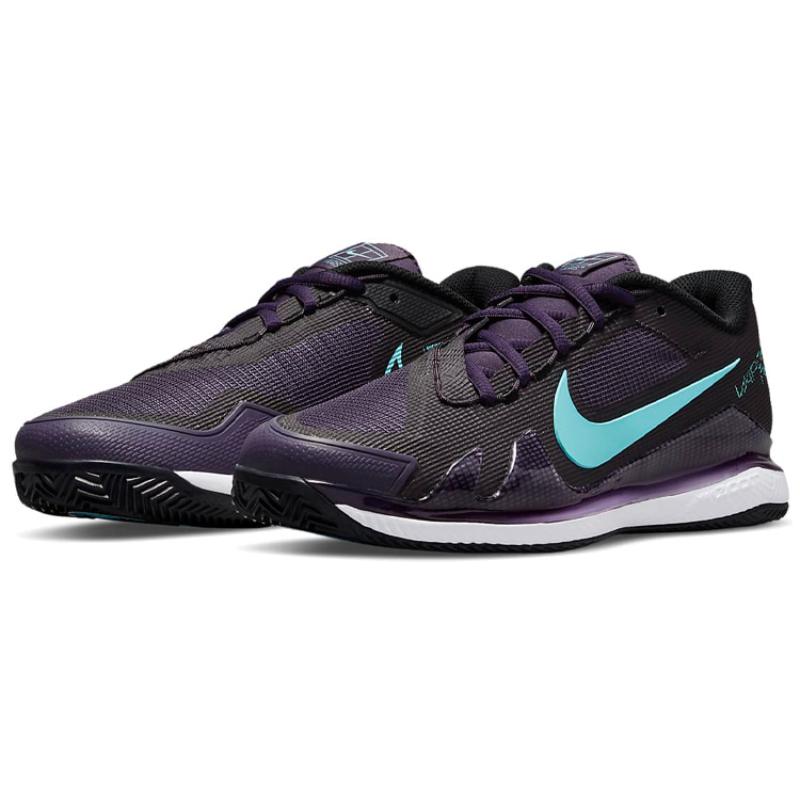 Nike Амортизация Air Zoom Vapor Pro Противоскользящие и износостойкие кроссовки с низким верхом для бега Мужские темно-фиолетовые синие кроссовки повседневные CZ0221-524