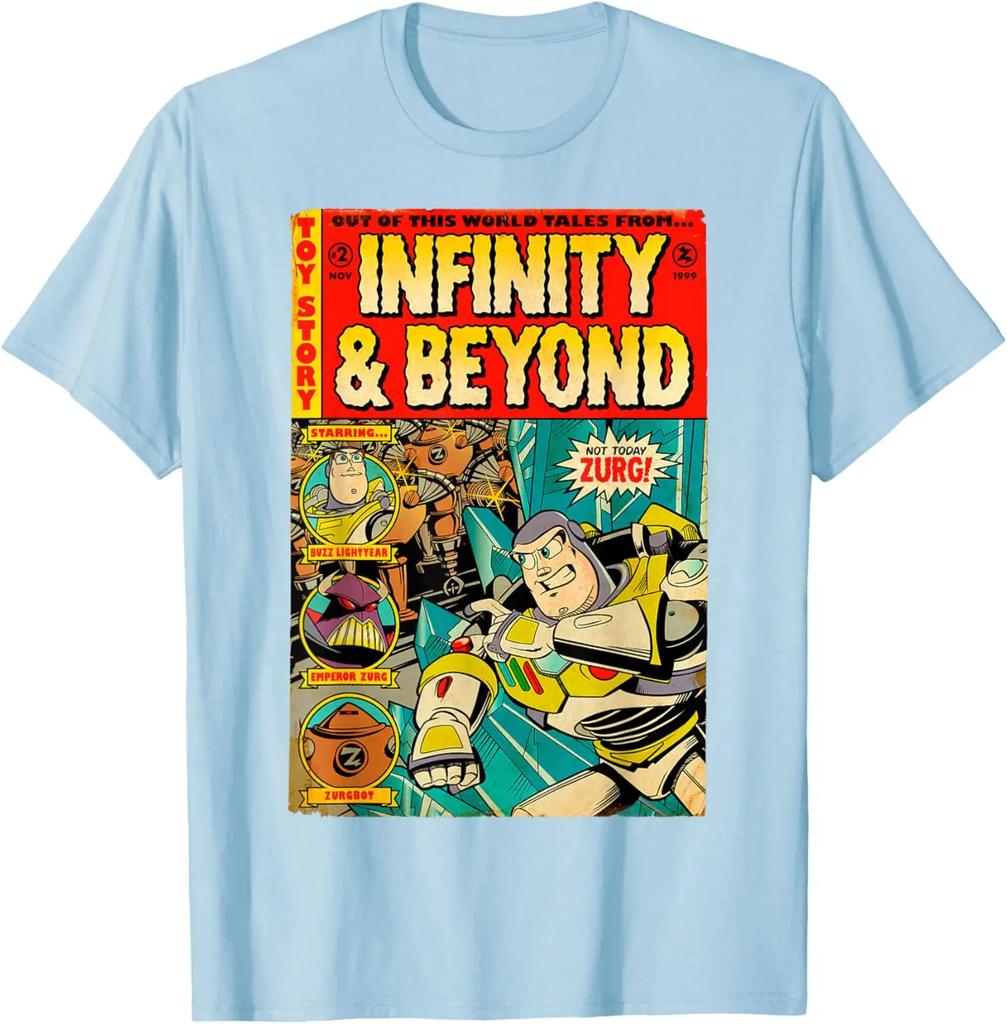 Hot Fashion Pixar Toy Story Buzz Lightyear Retro Comic Book T-Shirt S-4XL Four Seasons Gift Unisex