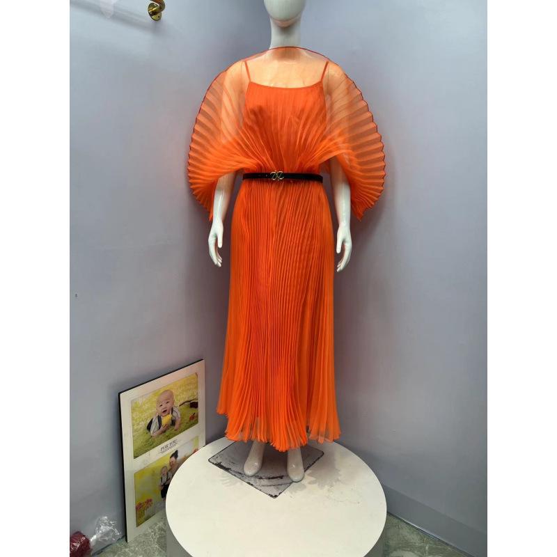 Африканское Элегантное Однотонное Платье Большого Размера - Новый Модный Стиль