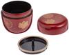 Nakatani Brothers Company Yamanaka Lacquerware Natsume Inner Vermilion Kodaiji 2.2cm (with Lid) Maki-e 33-4804 -