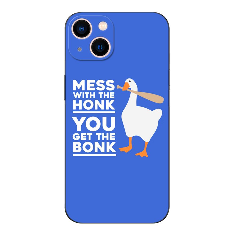 Черный чехол TPU для oneplus 8 pro 8t 9 9R Nord 2 ce N10 N100 N200 4G 5G без названия в форме гуся и утки