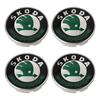 4Pcs 56mm Car Wheel Center Caps Hub Cap Covers Emblem Styling for Skoda A5 A7 A8 Fabia Karoq Superb Rapid Kamiq Octavia MK2 MK1 2 3