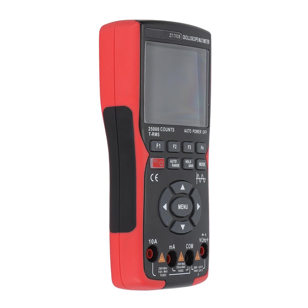 3,5-дюймовый экран портативный осциллограф мультиметр высокоточный двухканальный осциллограф на 25000 отсчетов