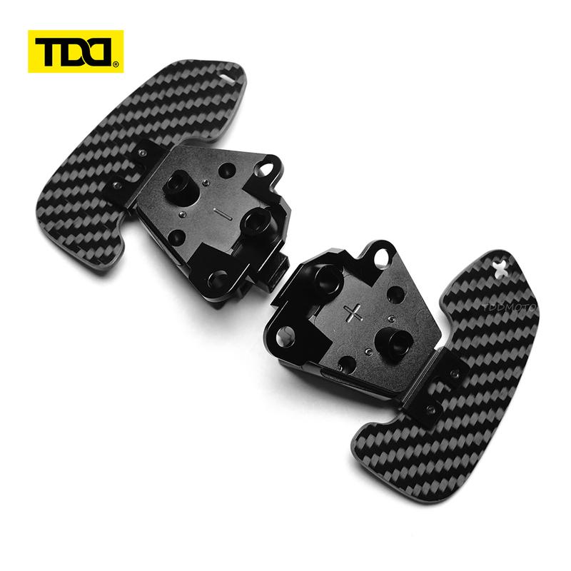 TDD Carbon Fiber Magnetic Paddle Shifters For Lexus IS NX RC 200 250 300 350 Toyota 86 BRZ Sport Steeing Wheel Shift Paddle