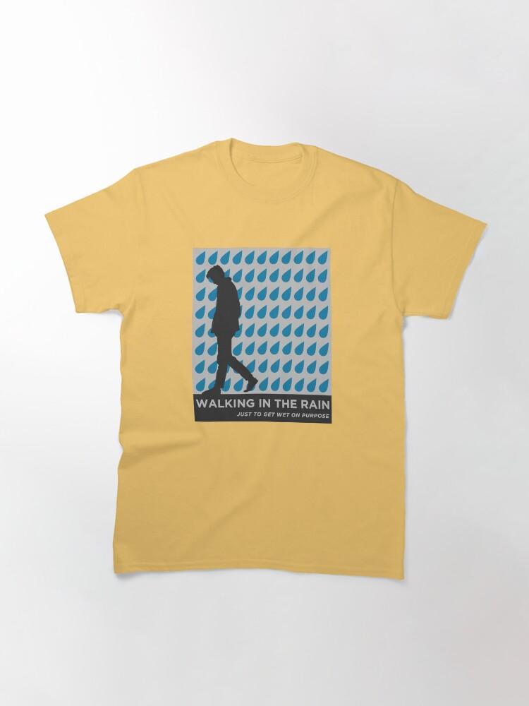 New Order Walking In The Rain - It's kinda nice you know (the rain that is) Classic T-Shirt