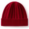 Cashmere autumn and winter new cashmere blended pit strip high elasticity simple warm ear protection cold-proof cashmere cap