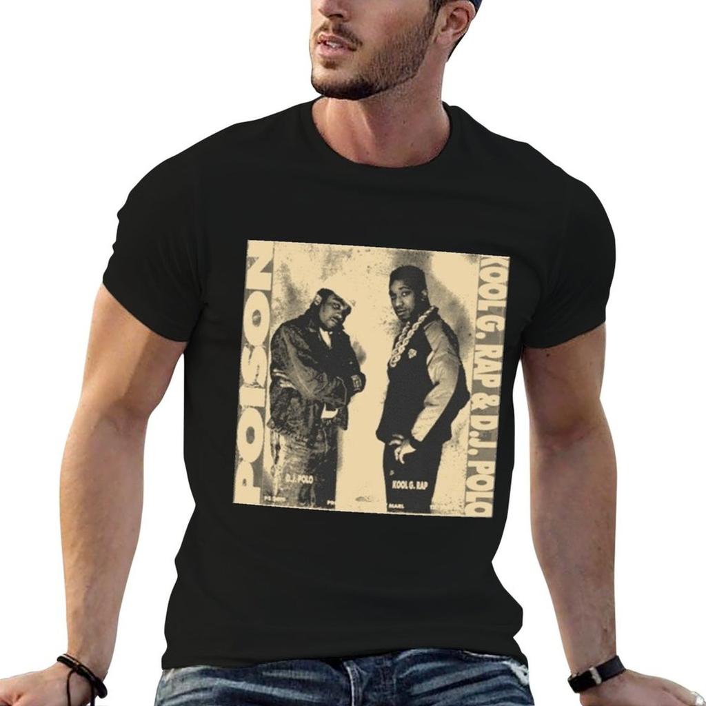 Kool G Rap Poison Hip Hop God King Legend Music T Shirt BlackOne Size