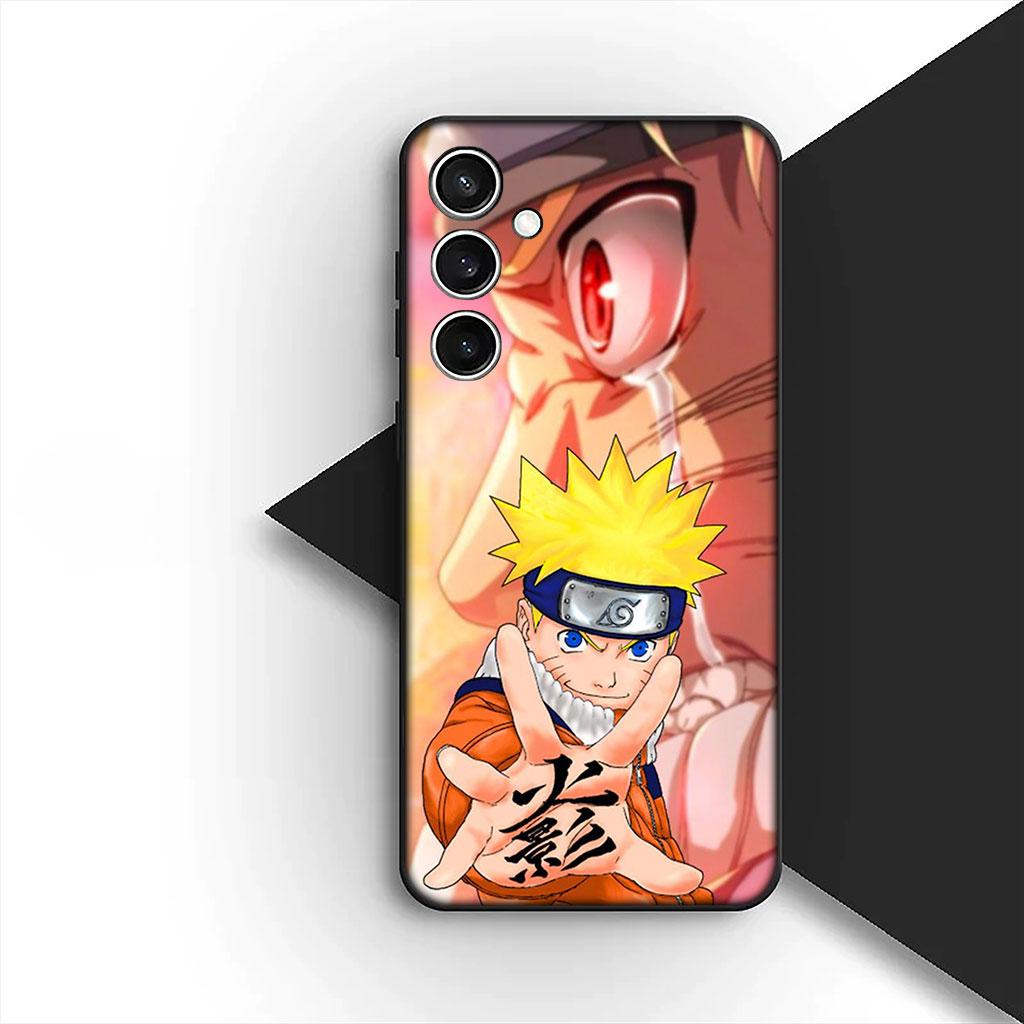 Jiraiya Narutos Sasuke Silicone Phone Cover for Samsung Galaxy S25 S24 S23 FE Ultra Plus S7 Edge S25+ S23+ A56 5G Soft Case