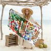 Christmas Adventure Pencilmates Customize Your Name Beach Towel Super Soft & Absorbent Suitable for Swimming Gym Camping Yoga Vacation