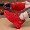 New Plus Velvet Thicken Women's Sports Shoes Fashion Casual Warm Shoes Anti-slip and Shock-absorbing Winter Running Shoes