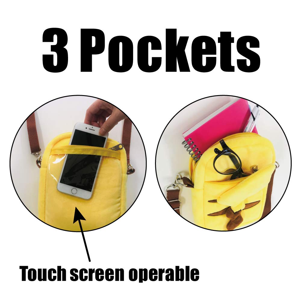 Плюшевый кошелек Пикачу Покемон RM-5132