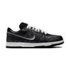 Nike Dunk Abrasion Resistant Breathable Low top Skateboard Shoes Unisex Black Gray White 355152-016(Team1597--)