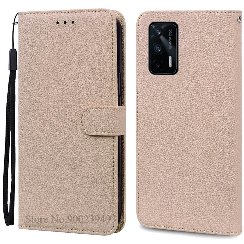 For Realme GT 5G Case Pu Leather Flip Wallet Case For Realme GT 5G Cover Phone Case For Realme GT 5G Cover Coque Fundas