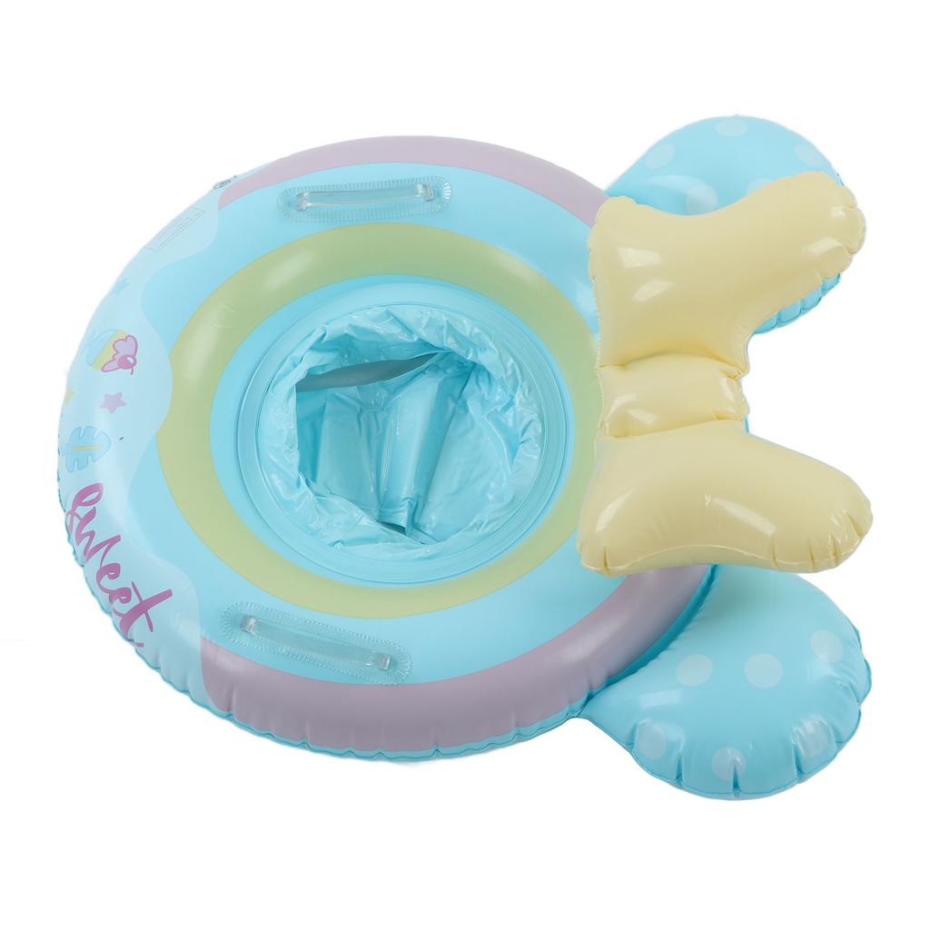 Children Swim Ring Inflatable Pool Float Tube Eco Friendly PVC Cute Kids Swimming Ring with Handle