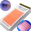 Color Grafting False Eyelashes 0.07 8-15mm Yellow, Blue, Bicolor, Bright Personality and a Few Hairs Extension Tool