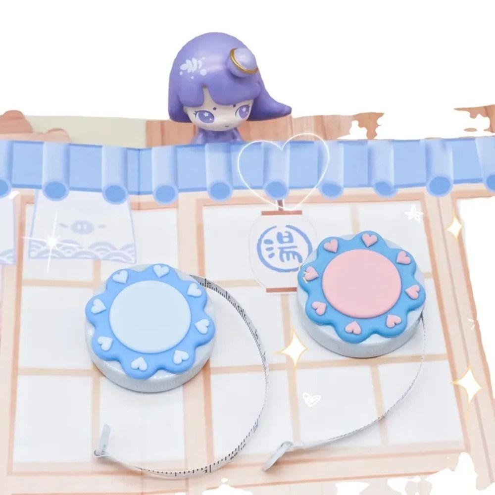 Выдвижная мягкая измерительная лента мультяшная мини-измерительная лента для шитья тканей для тела портного