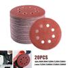 Round Sanding Discs Sheets Sander Palm Sandpaper Paper Pads 40 -2000 Grits Tools