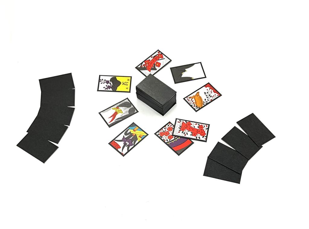 Hanafuda Genroku, Formal Backing, 88, Koi Koi, Oicho Kabu, 48 Cards, Plastic Case, Made In Japan, Angel Trump, HAGE