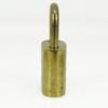 Used LOUIS VUITTON Cadena Key set No.314 metal gold padlock