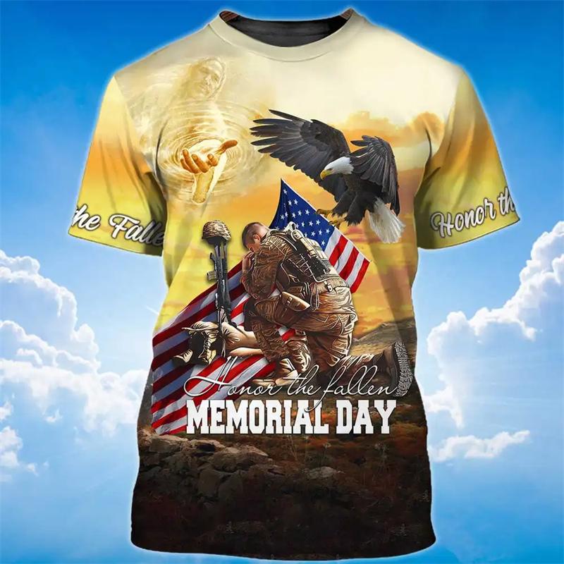 Fashion 3D Jesus Cross Print T Shirt For Men Christianity God Graphic Oversized T-shirts Daily Casual O-neck Short-sleeved Tops