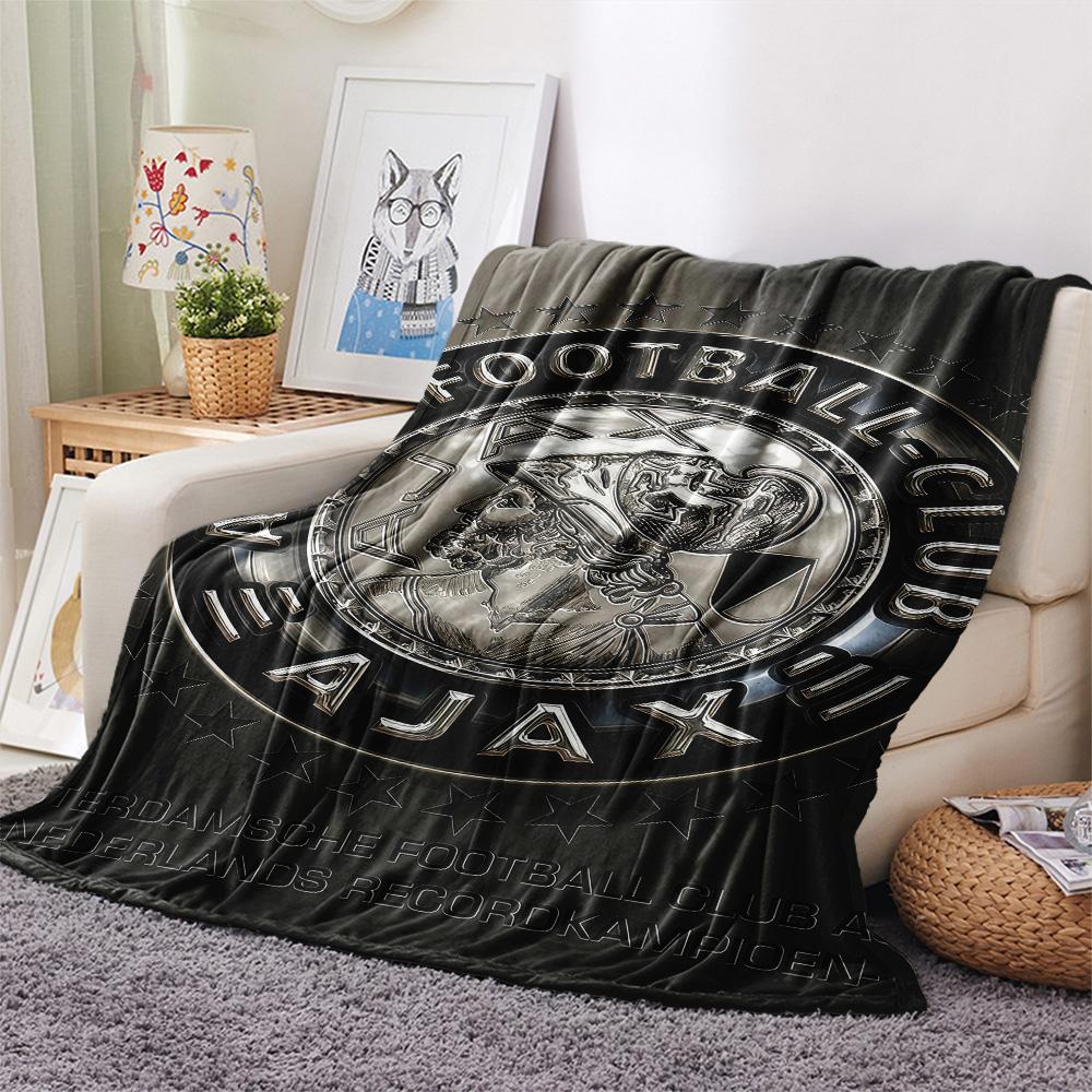 AFC Ajax FlAannel Blanket, High quality Comfortable for All Seasons, Home Decor, Warmth and Comfort