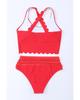 Criss Cross High Waist Bikini