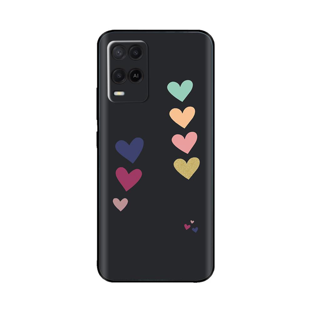 Для Oppo A54 A74 Чехол Мягкий Черный Силикон ТПУ Задняя Крышка Телефона для Oppo A54 4G CPH2239 A54 5G CPH2195 A74 4G 5G Чехол Крышка Coque